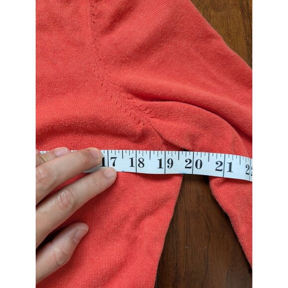 Isaac Mizrahi Women Fit and Flare Cardigan orange/red size M - Picture 8 of 11